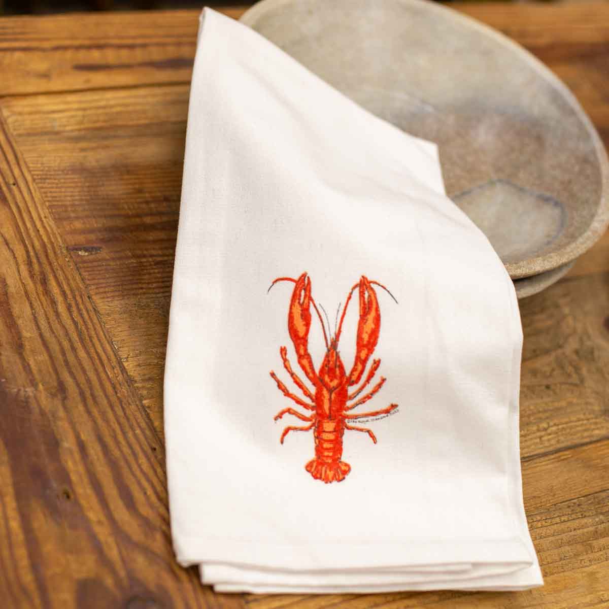 Crawfish Hand Towel