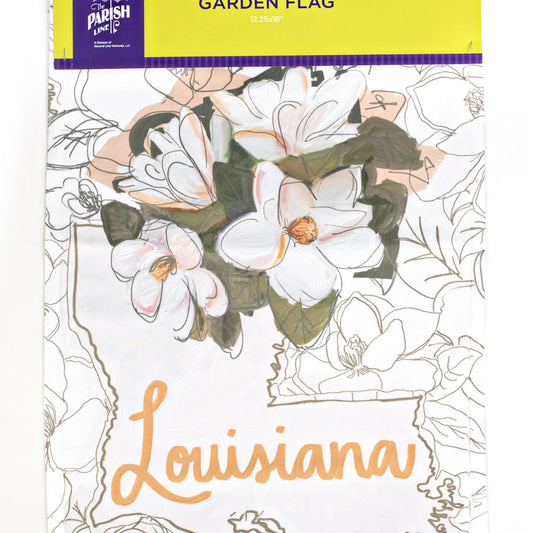 Garden Flag - Painted Louisiana Magnolia