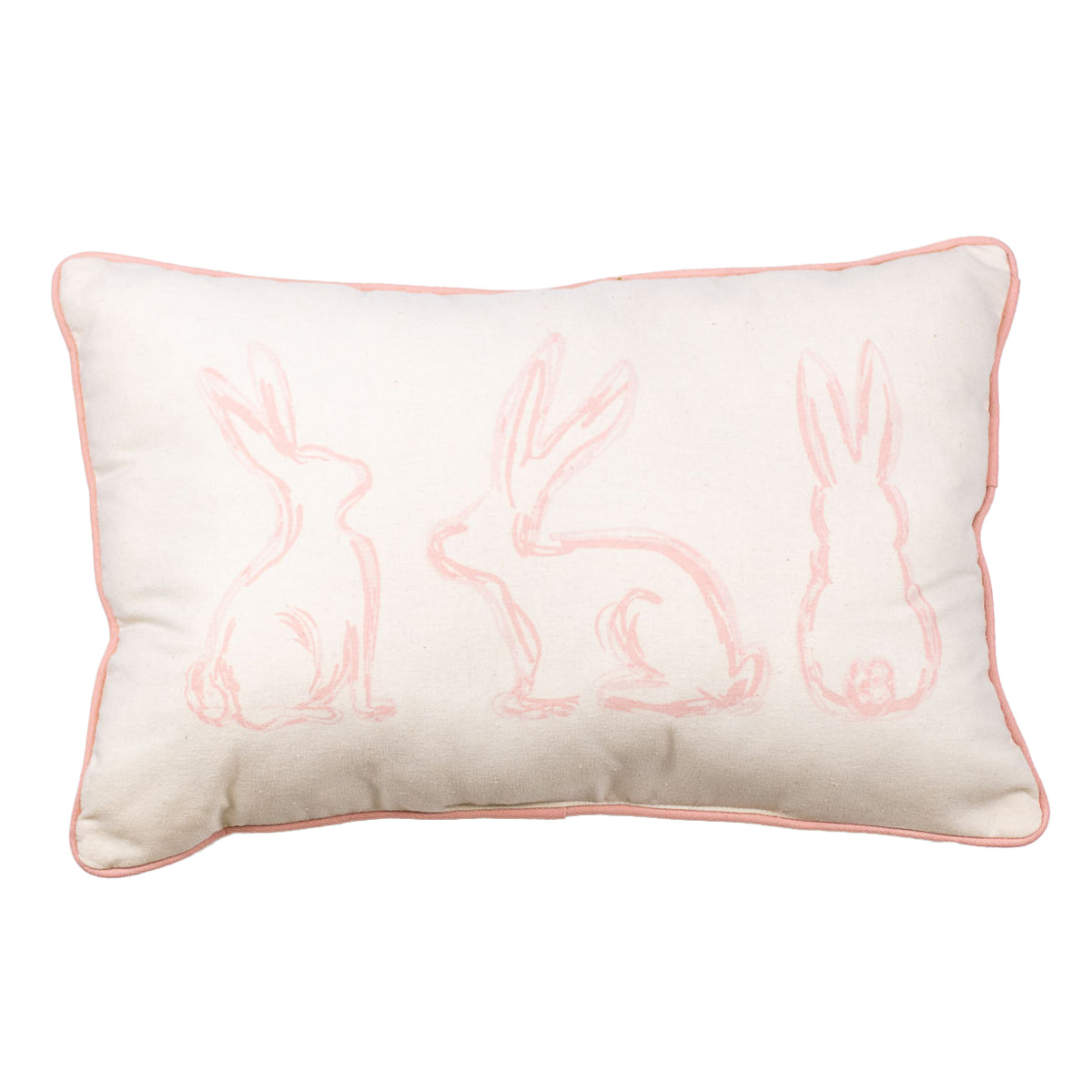 Lily Belle Bunny Lumbar Pillow