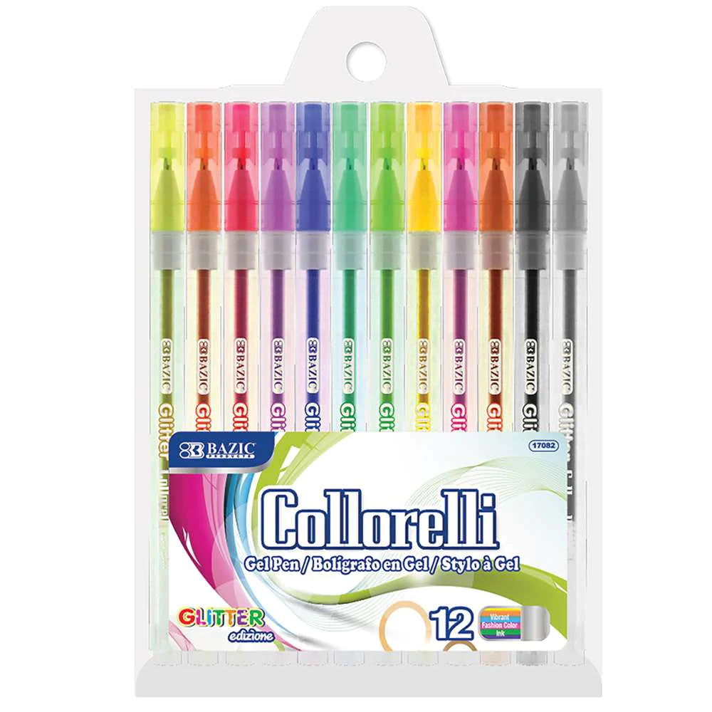 Collorelli 12 Glitter Color Gel Pen