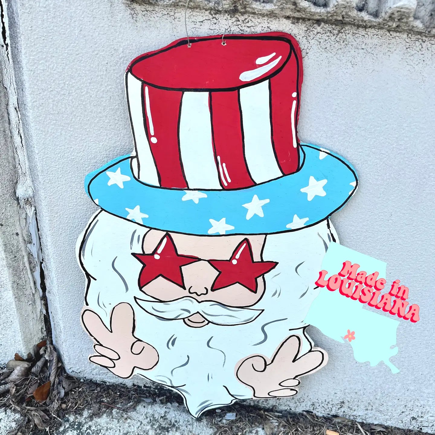 Uncle Sam, Patriotic Door Hanger