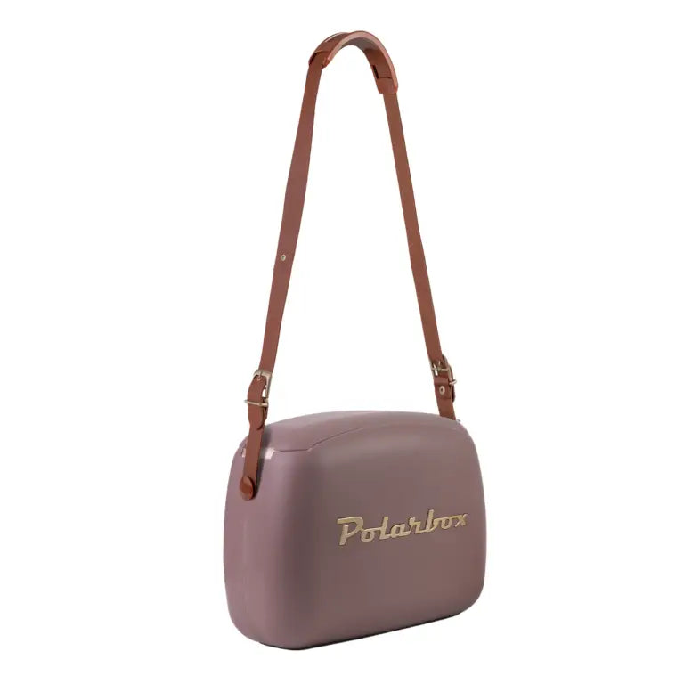 Polarbox Cooler Bag Urban Mulberry Gold