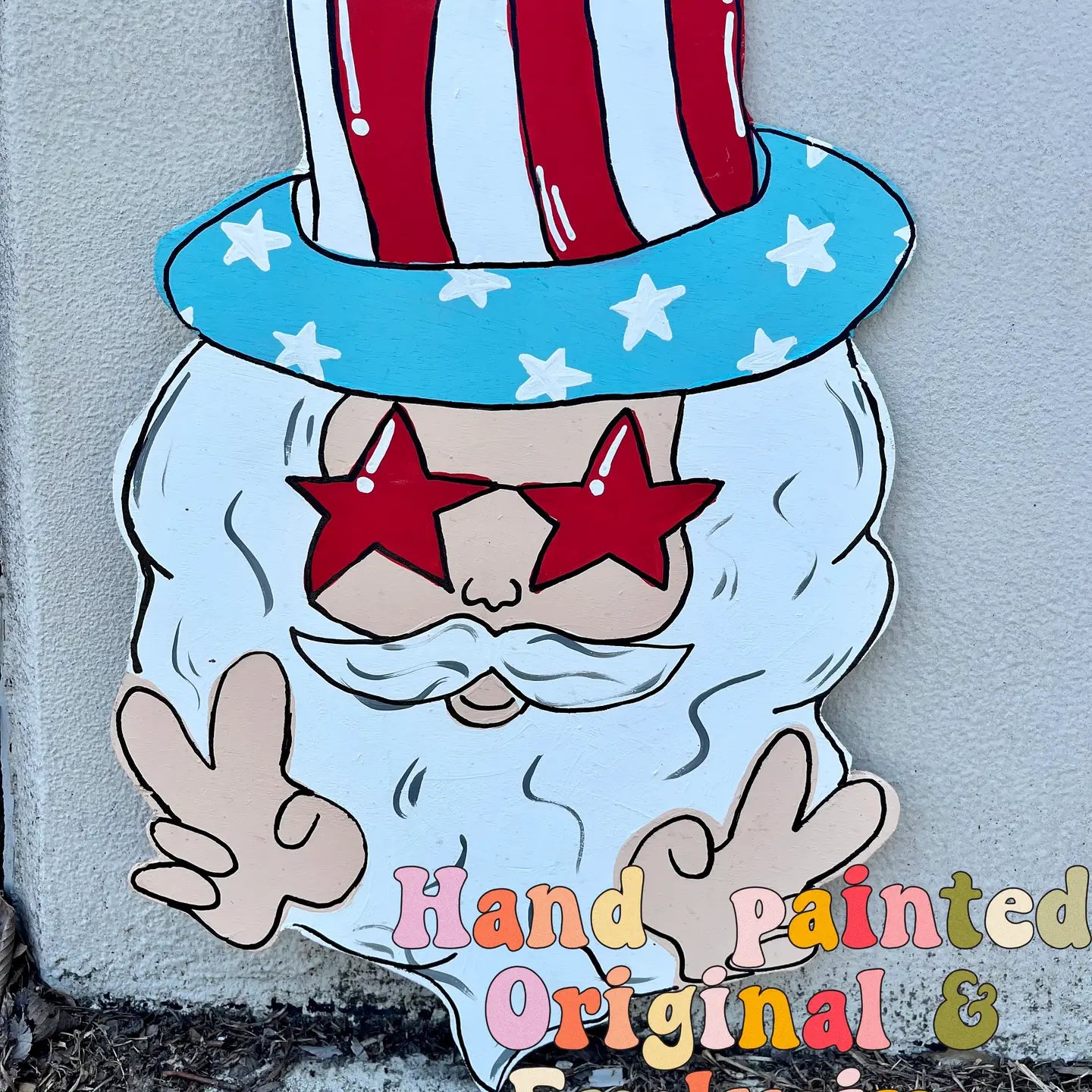 Uncle Sam, Patriotic Door Hanger