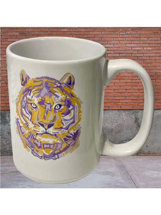 Coffee Mug- Layered Tiger