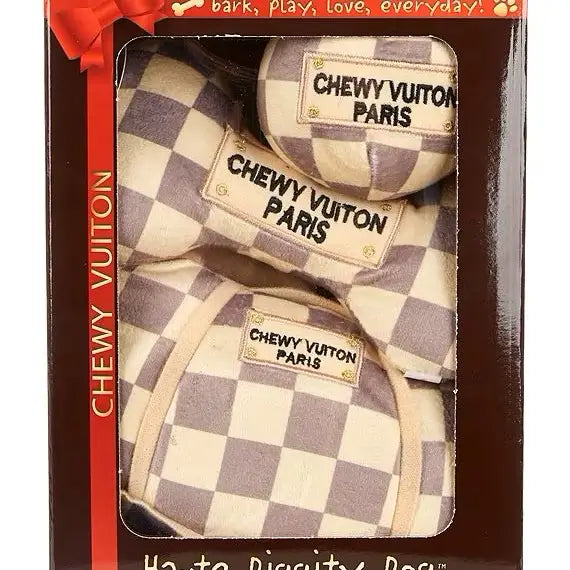 Limited Edition Checker Chewy Vuiton Box Set