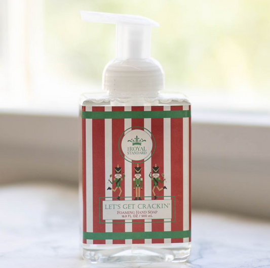 Let's Get Crackin Foaming Hand Soap Winter Pine Scented 16.9 oz