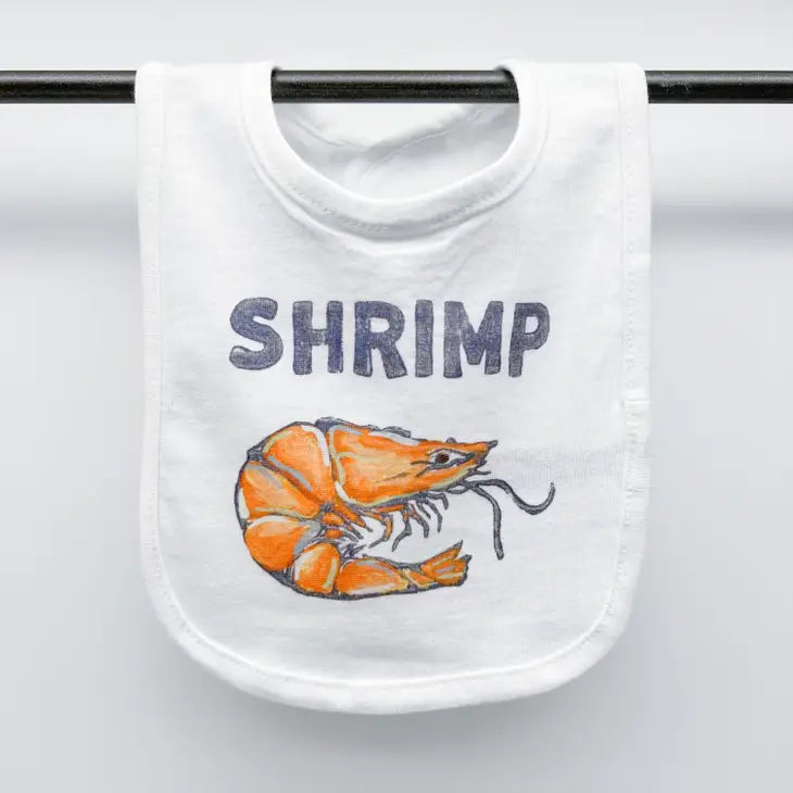 Shrimp Baby Bib