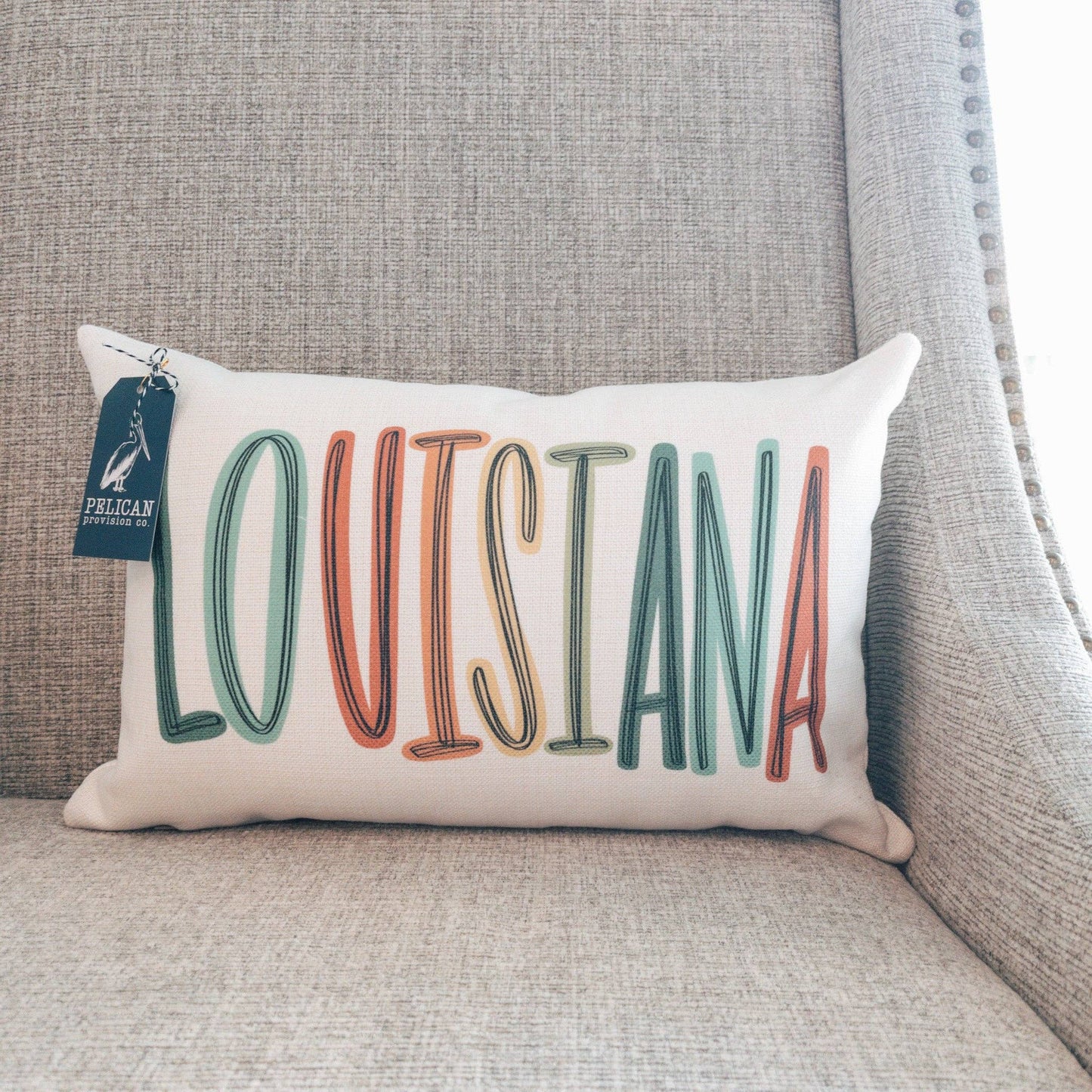 Lively Louisiana Lumbar Pillow