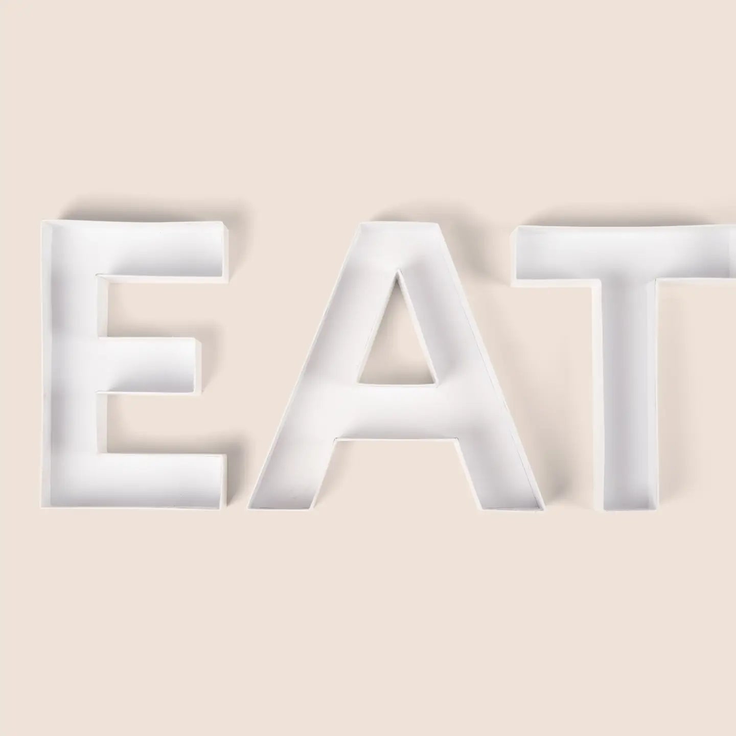 Eat Charcuterie Cardboard Fillable Letters